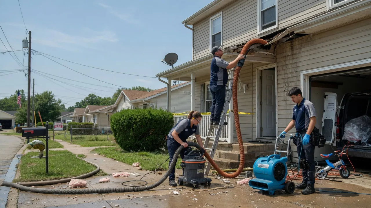 Water Damage Restoration in Stockertown, PA near me